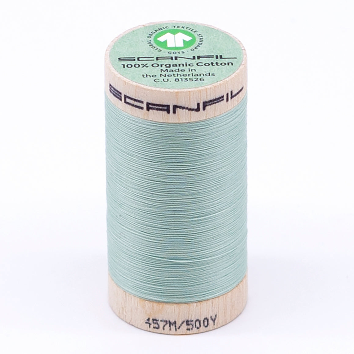 Organic Cotton Spool 50/2 WT | 500 YD | Spray 4820 – Scanfil Thread Shop