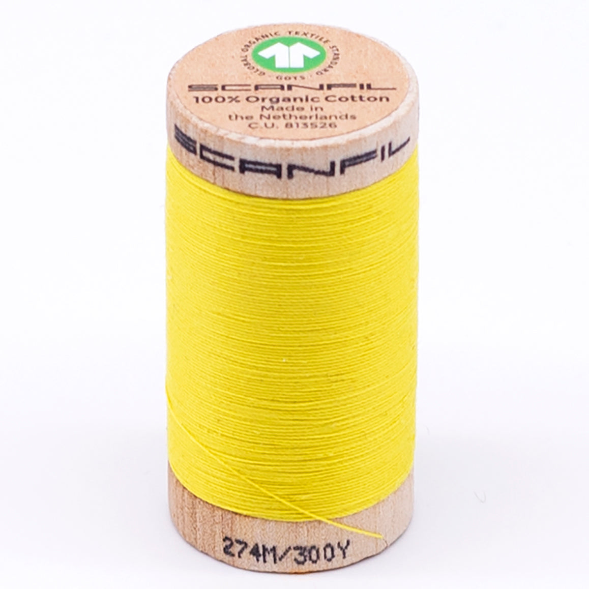 Organic Cotton Spool 30/2 WT | 300 YD | Illuminating 4803 – Scanfil ...