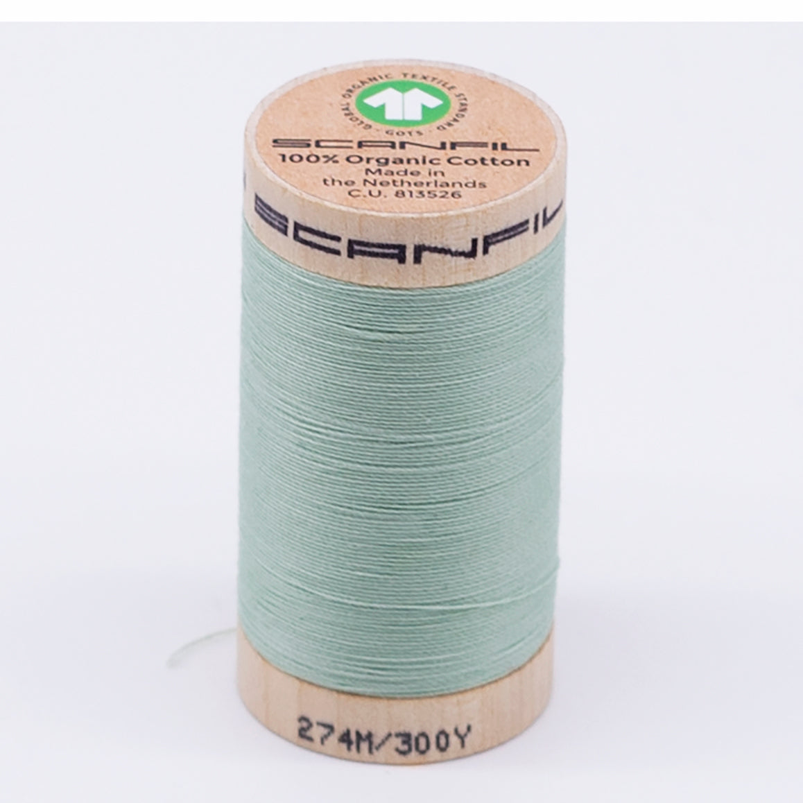 Organic Cotton Spool 30/2 WT | 300 YD | Spray 4820 – Scanfil Thread Shop