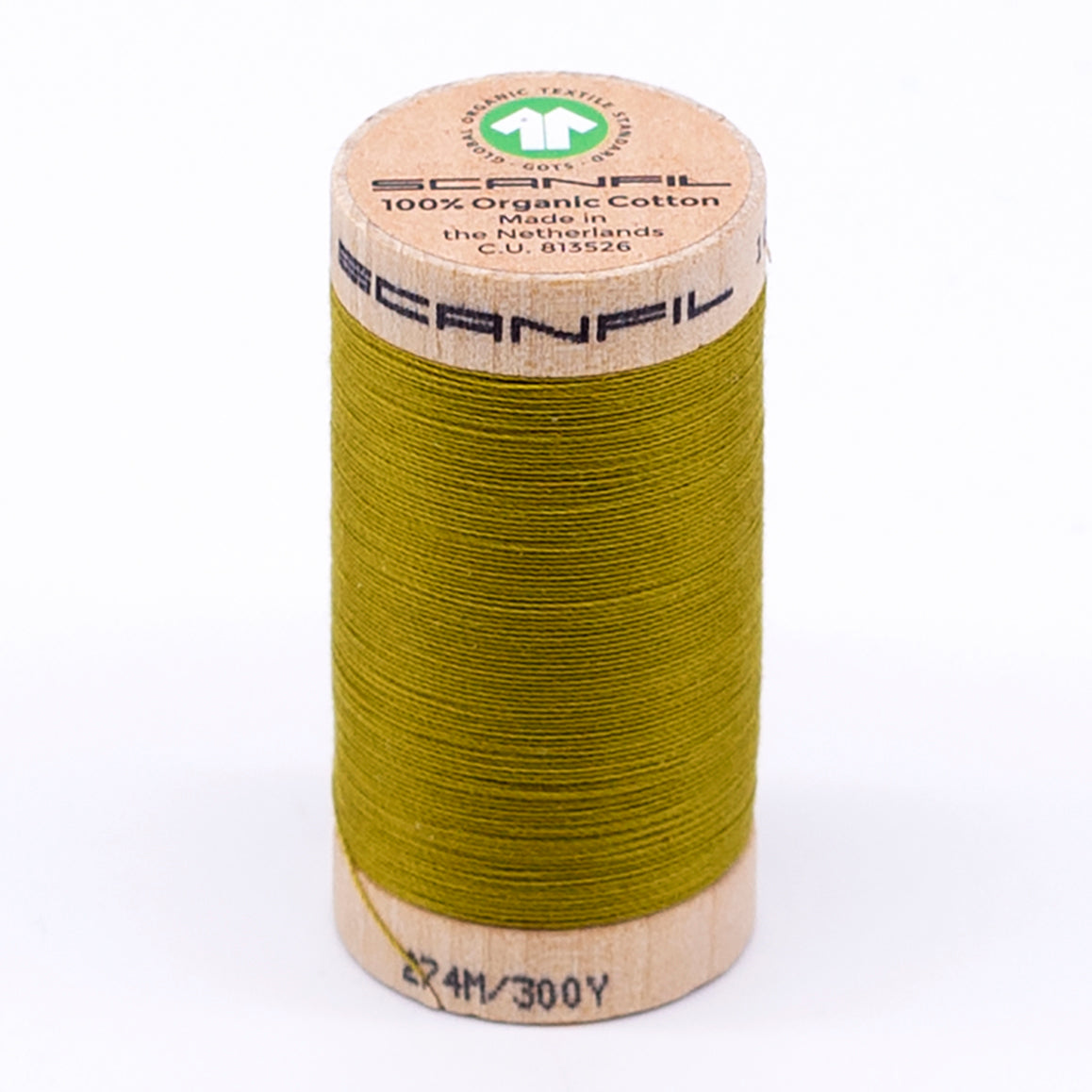 Organic Cotton Spool 30/2 WT | 300 YD | Green Envy 4823 – Scanfil ...
