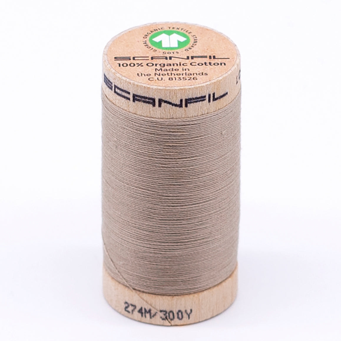 Organic Cotton Spool 30/2 WT | 300 YD | Crockery 4825 – Scanfil Thread Shop