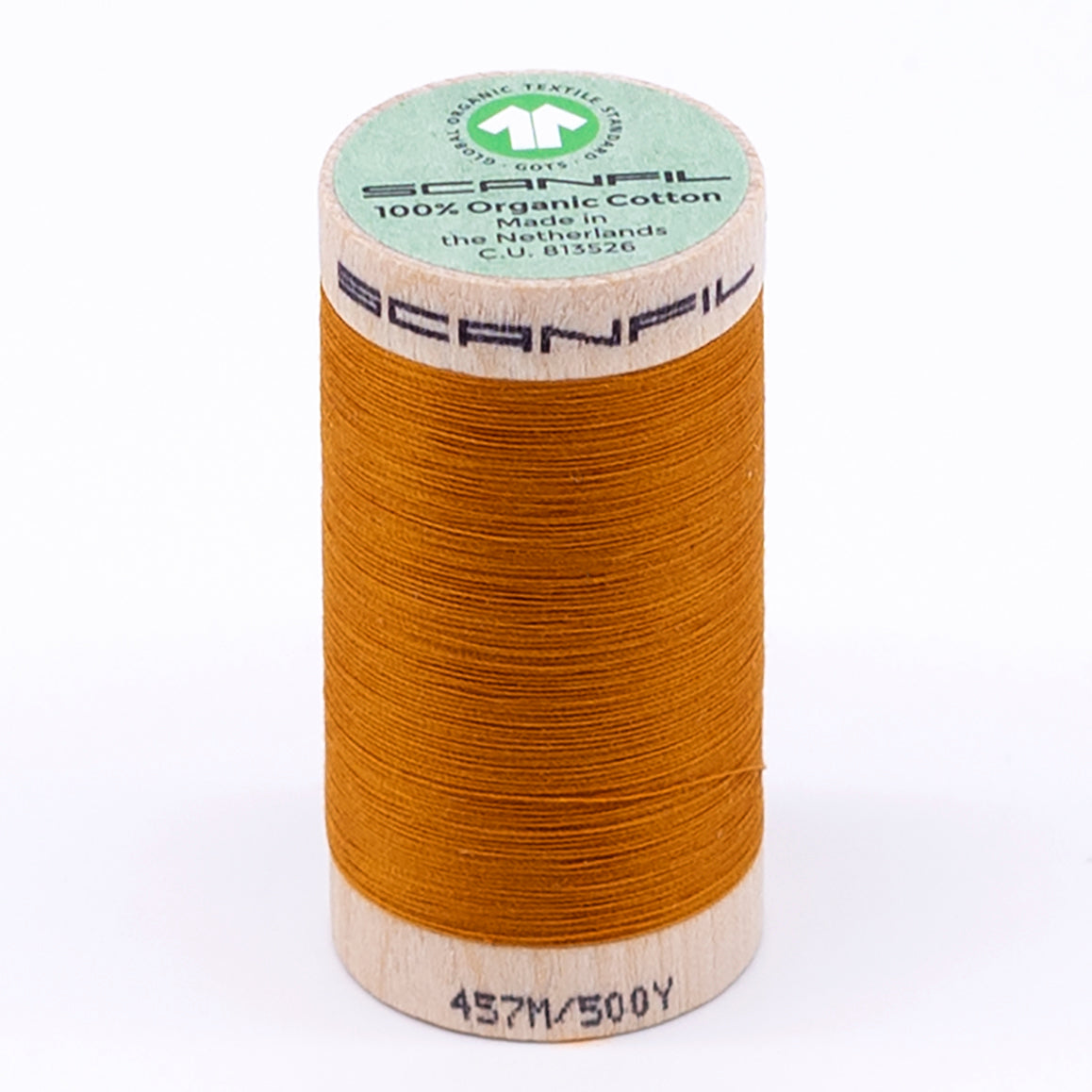Organic Cotton Spool 50/2 WT | 500 YD | Sun Flower 4826 – Scanfil ...