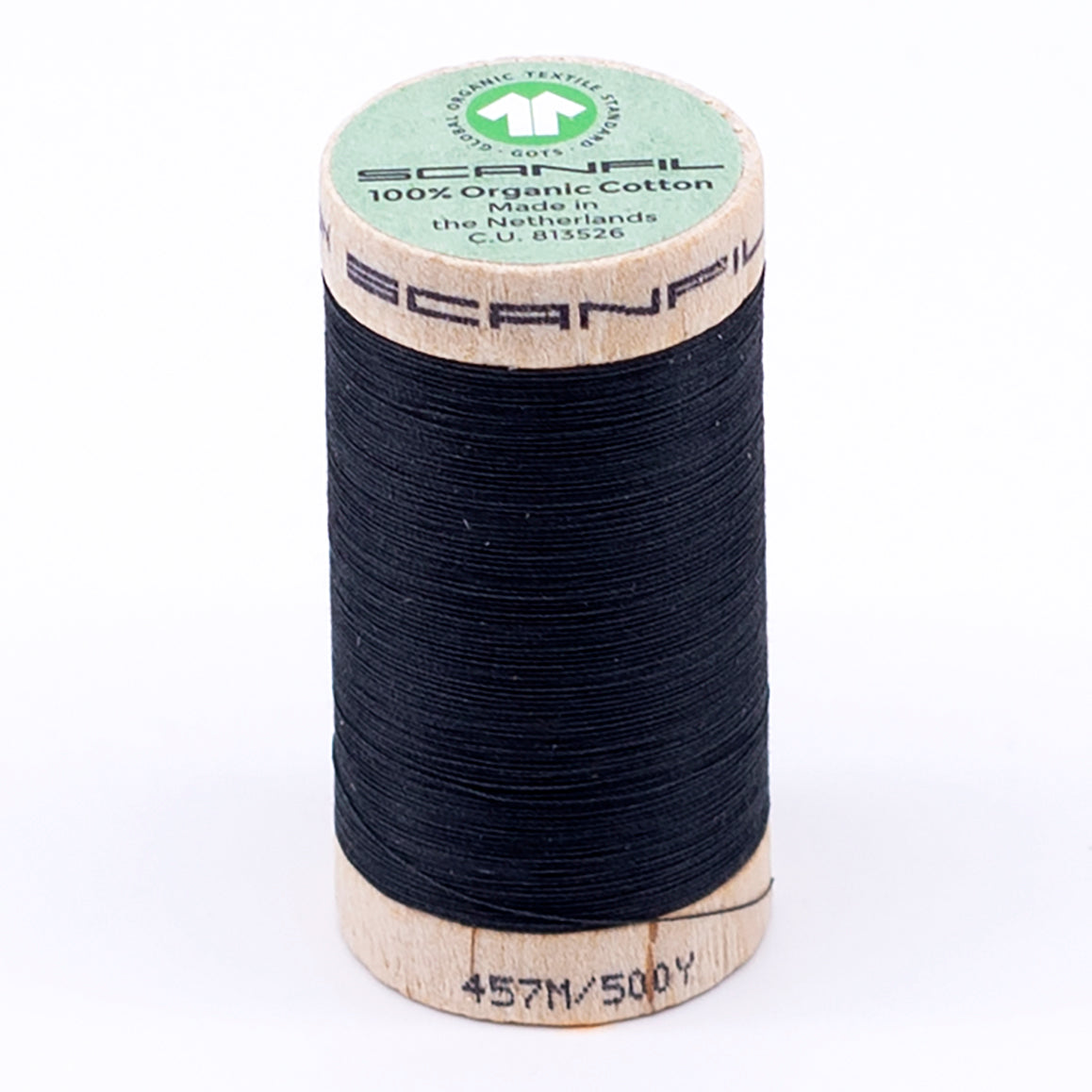 Organic Cotton Spool 50/2 WT | 500 YD | Volcanic Ash 4833 – Scanfil ...