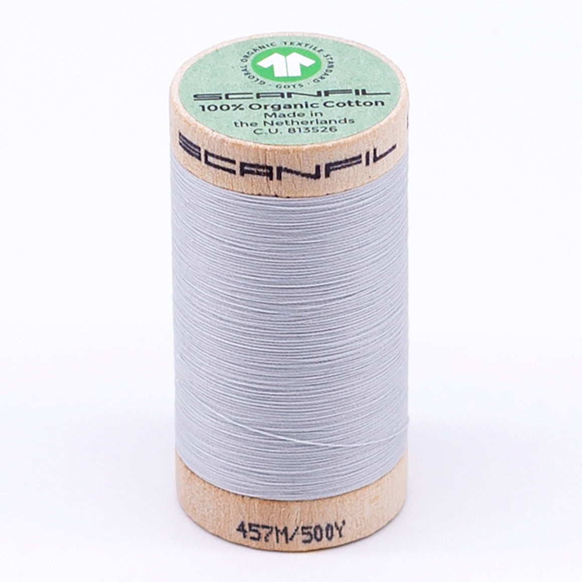 Organic Cotton Spool 50/2 WT | 500 YD | Oyster Mushroom 4855 – Scanfil ...