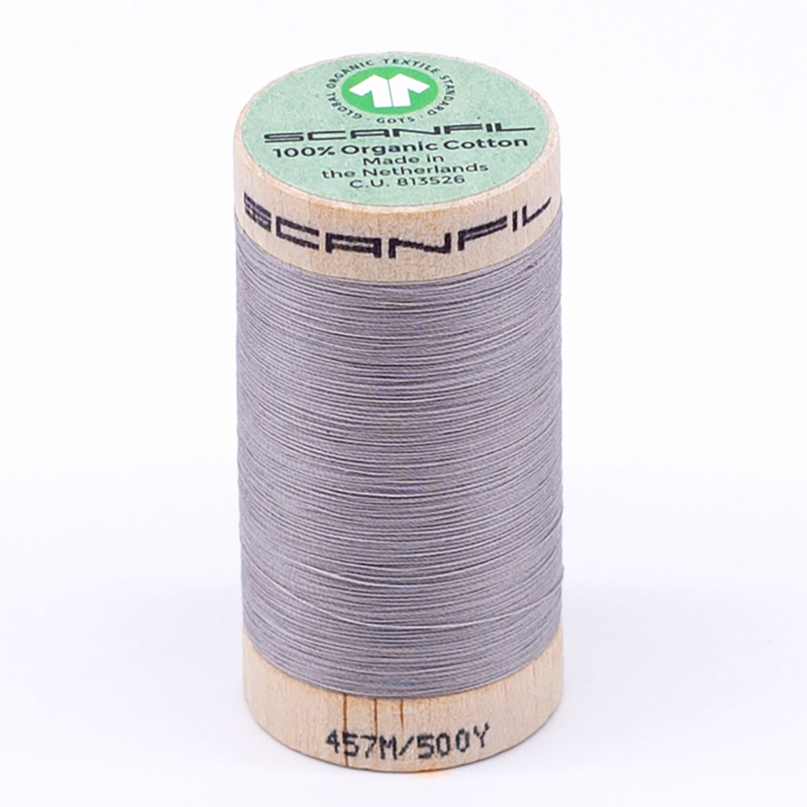 Organic Cotton Spool 50/2 WT | 500 YD | Dove 4858 – Scanfil Thread Shop