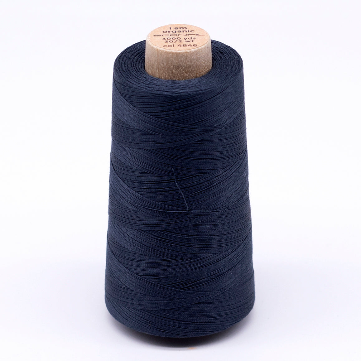 Organic Cotton Cone 30/2 WT | 3000 YD | Midnight Navy 4846 – Scanfil ...