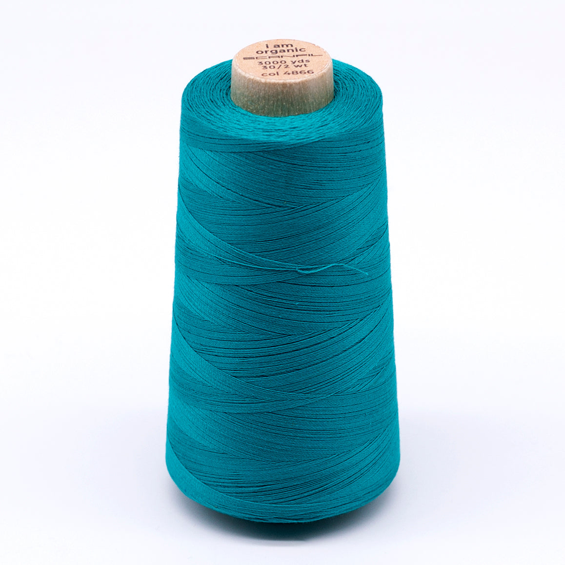 Organic Cotton Cone 30/2 WT | 3000 YD | Tropical Green 4866 – Scanfil ...