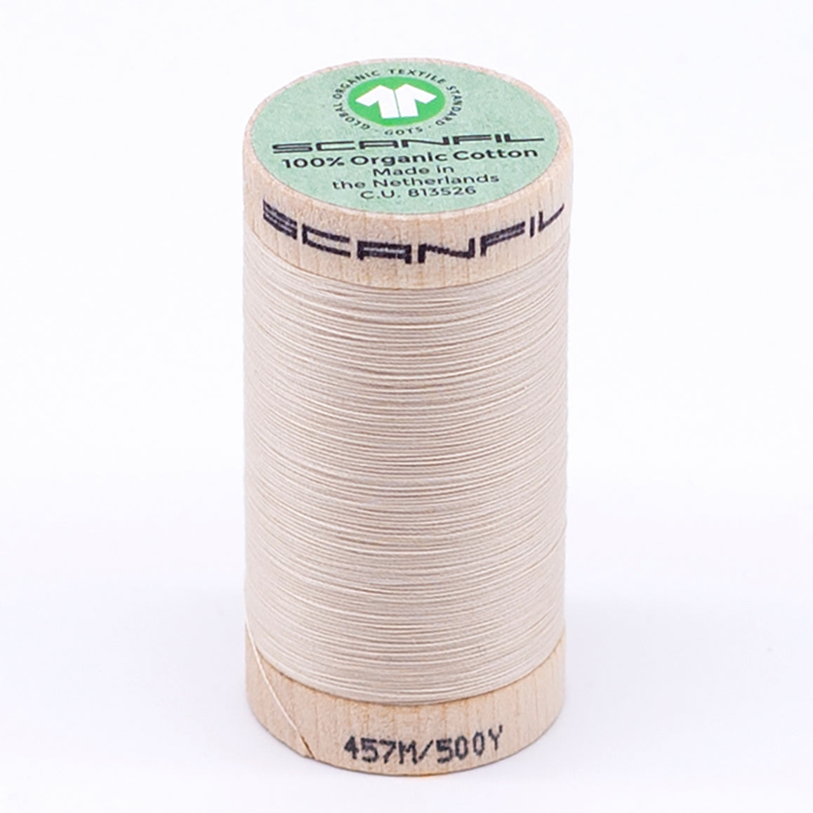 2024 YLÈVE /ACETATE ORGANIC COTTON SK Organic Cotton 25 g, FV 01 natur hvid - Økologisk